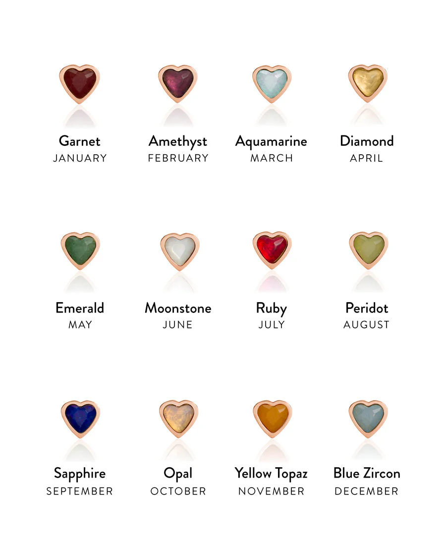 Birthstone Name Necklace (Rose Gold) - Image 5