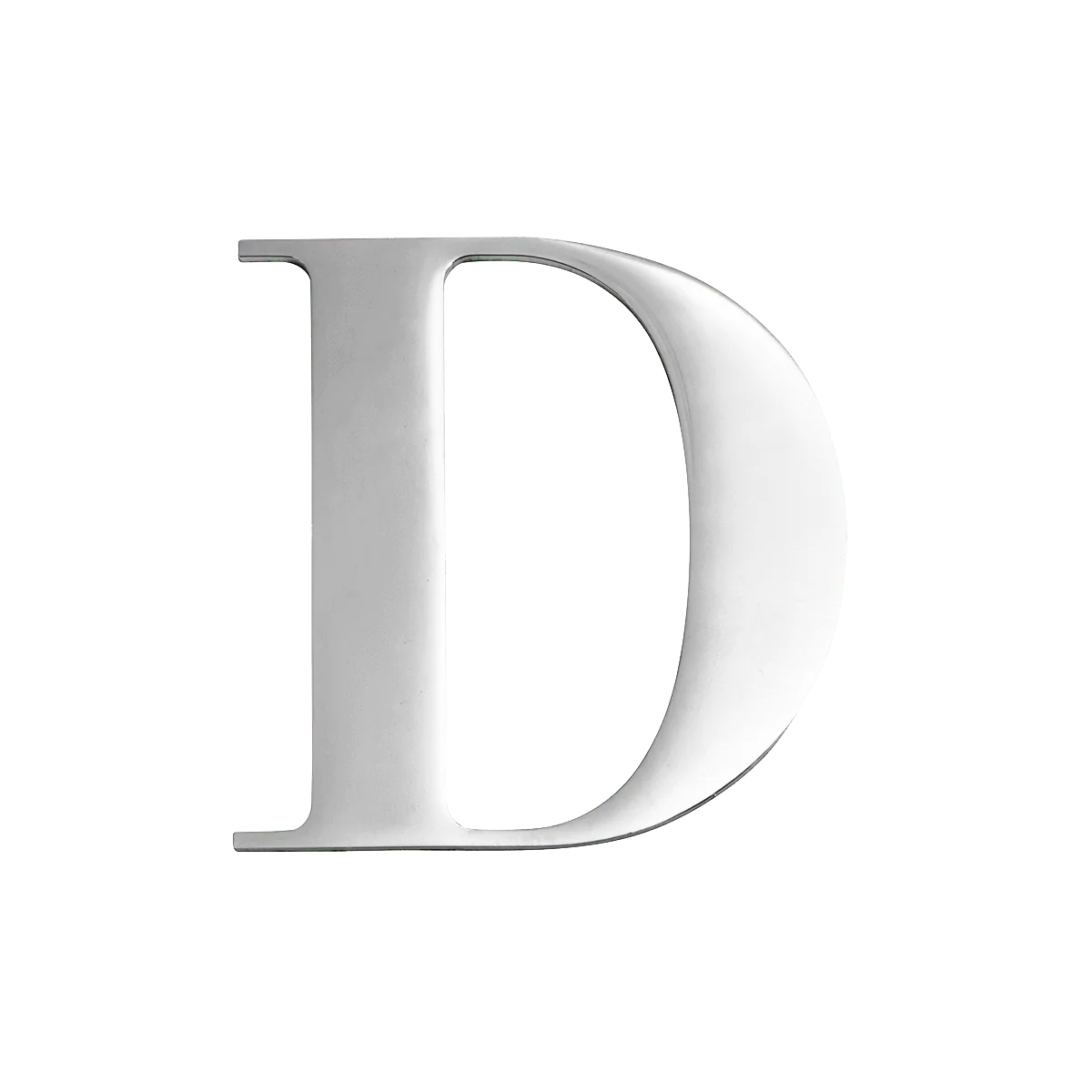 Silver Small Metal Letter - Image 4