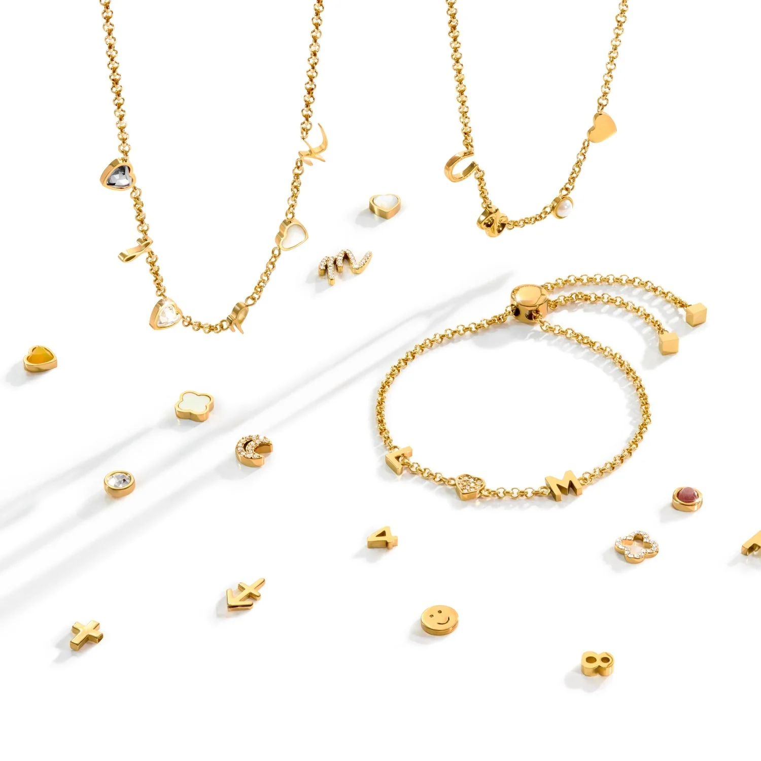 Made Mine Charm Necklace (Gold) - Image 4