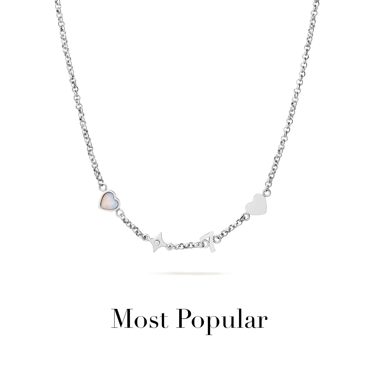 Made Mine Charm Necklace (Silver) - Image 15