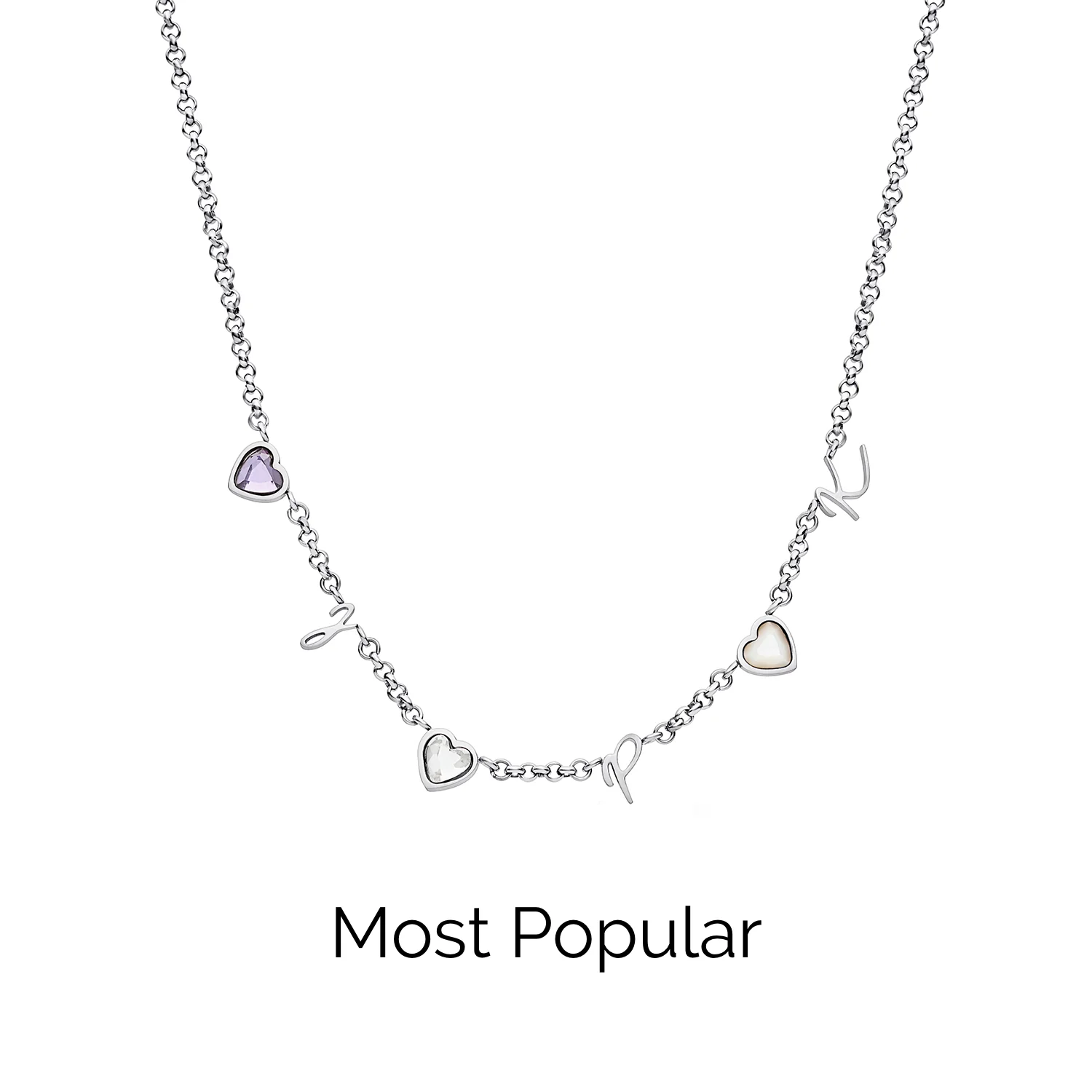 Made Mine Charm Necklace (Silver) - Image 17