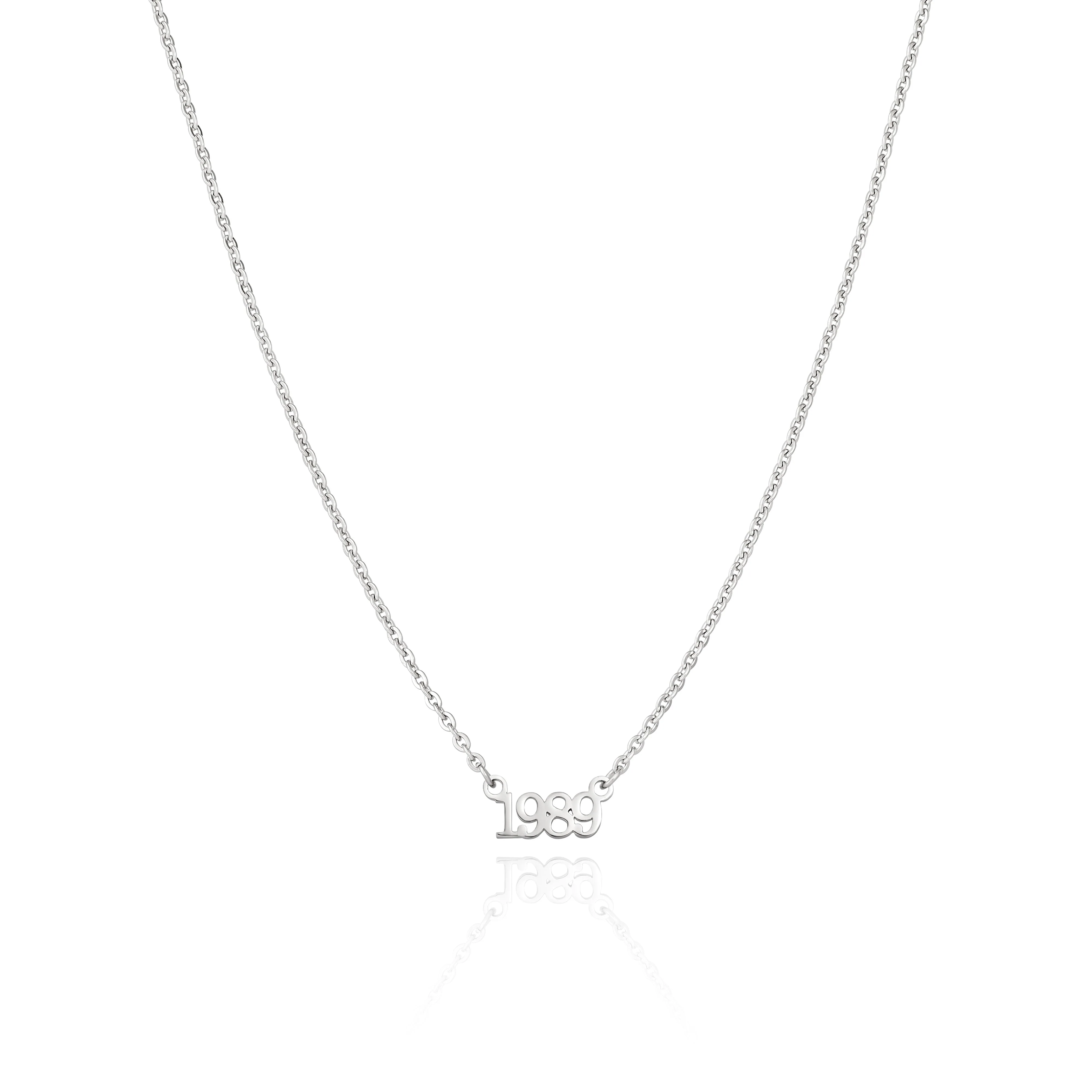 Editorial Date Necklace (Silver) - Image 14