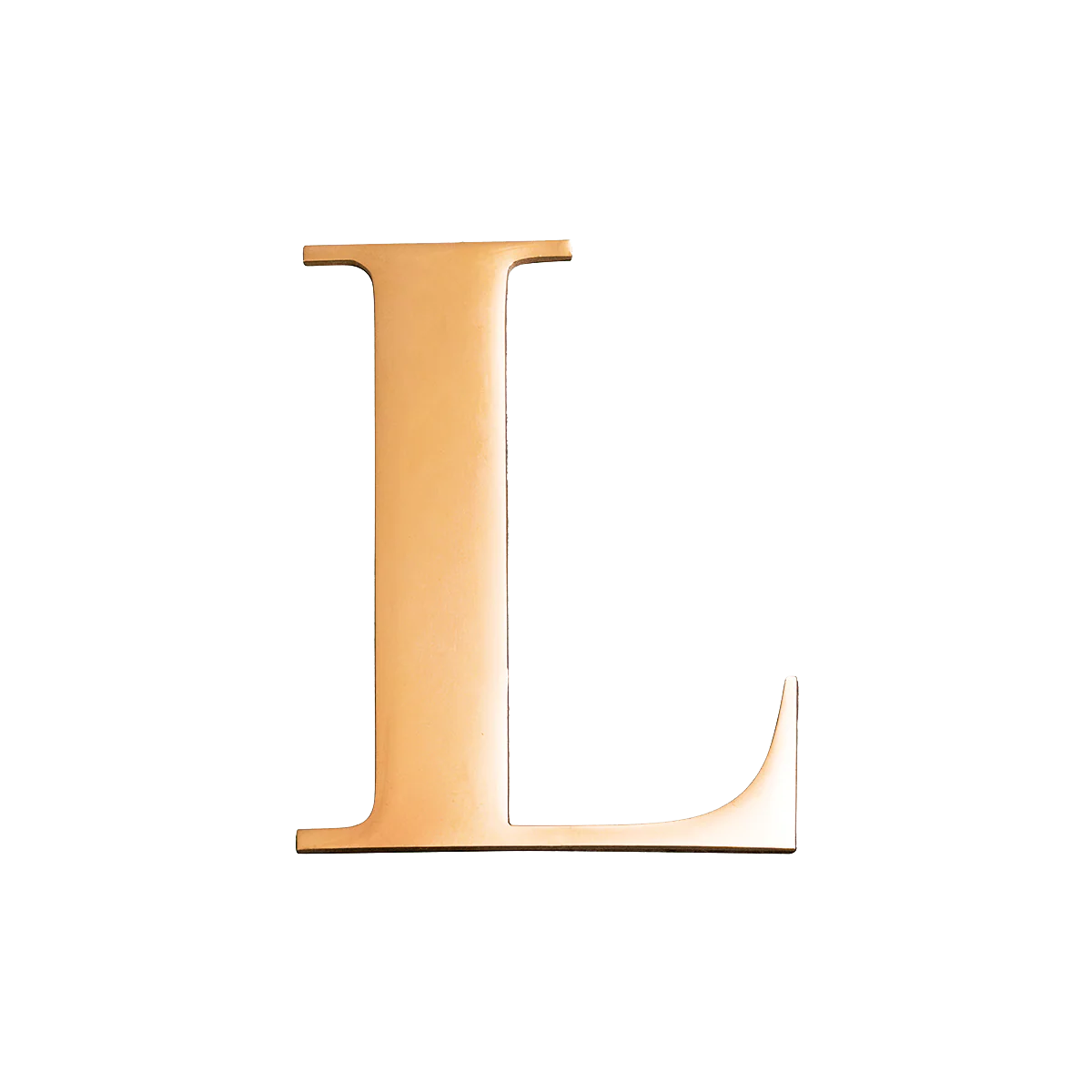 Gold Small Metal Letter - Image 12