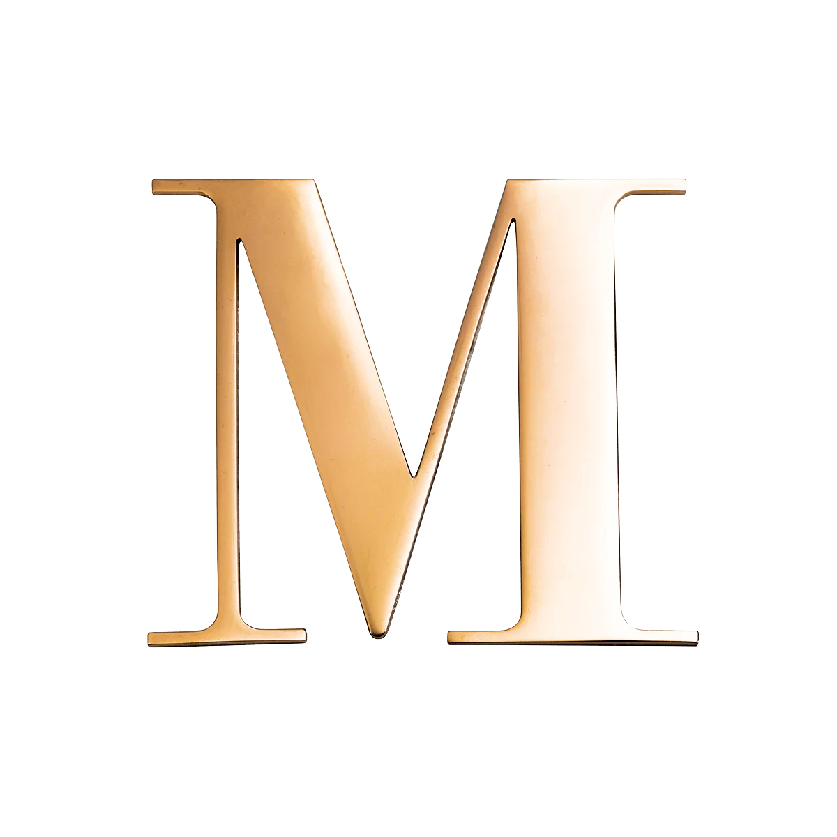 Gold Small Metal Letter - Image 13