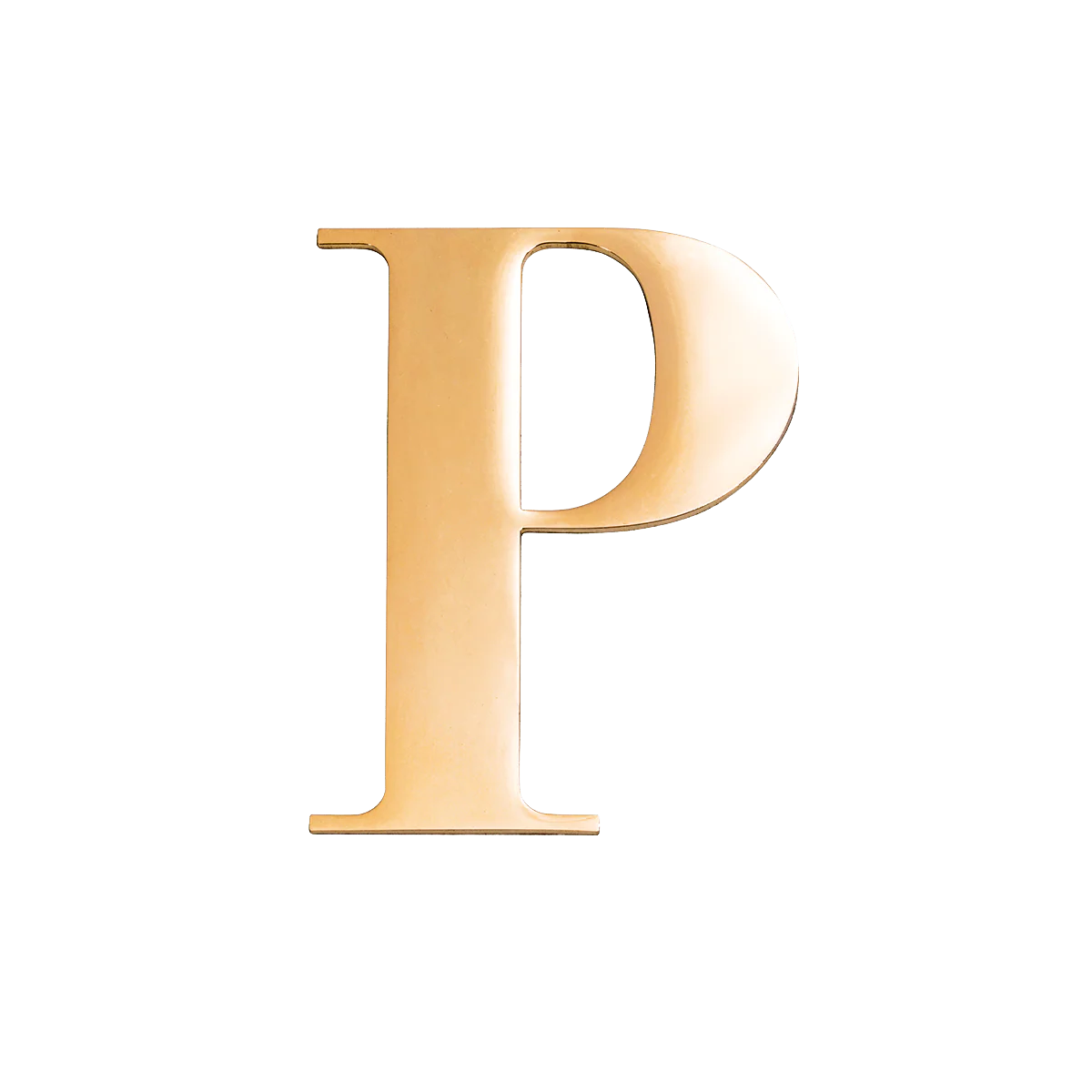 Gold Small Metal Letter - Image 16