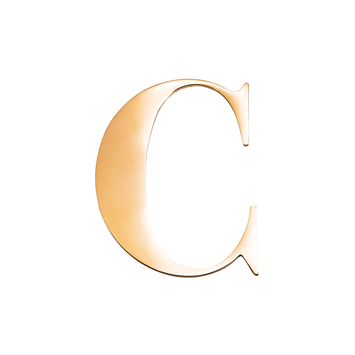 Gold Small Metal Letter - Image 3