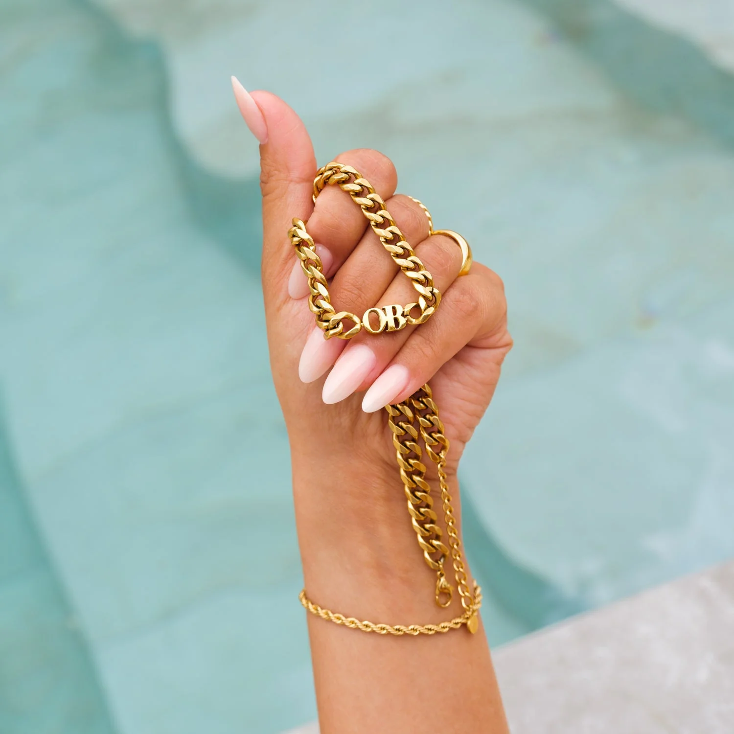 Initial Choker (Gold) - Image 12