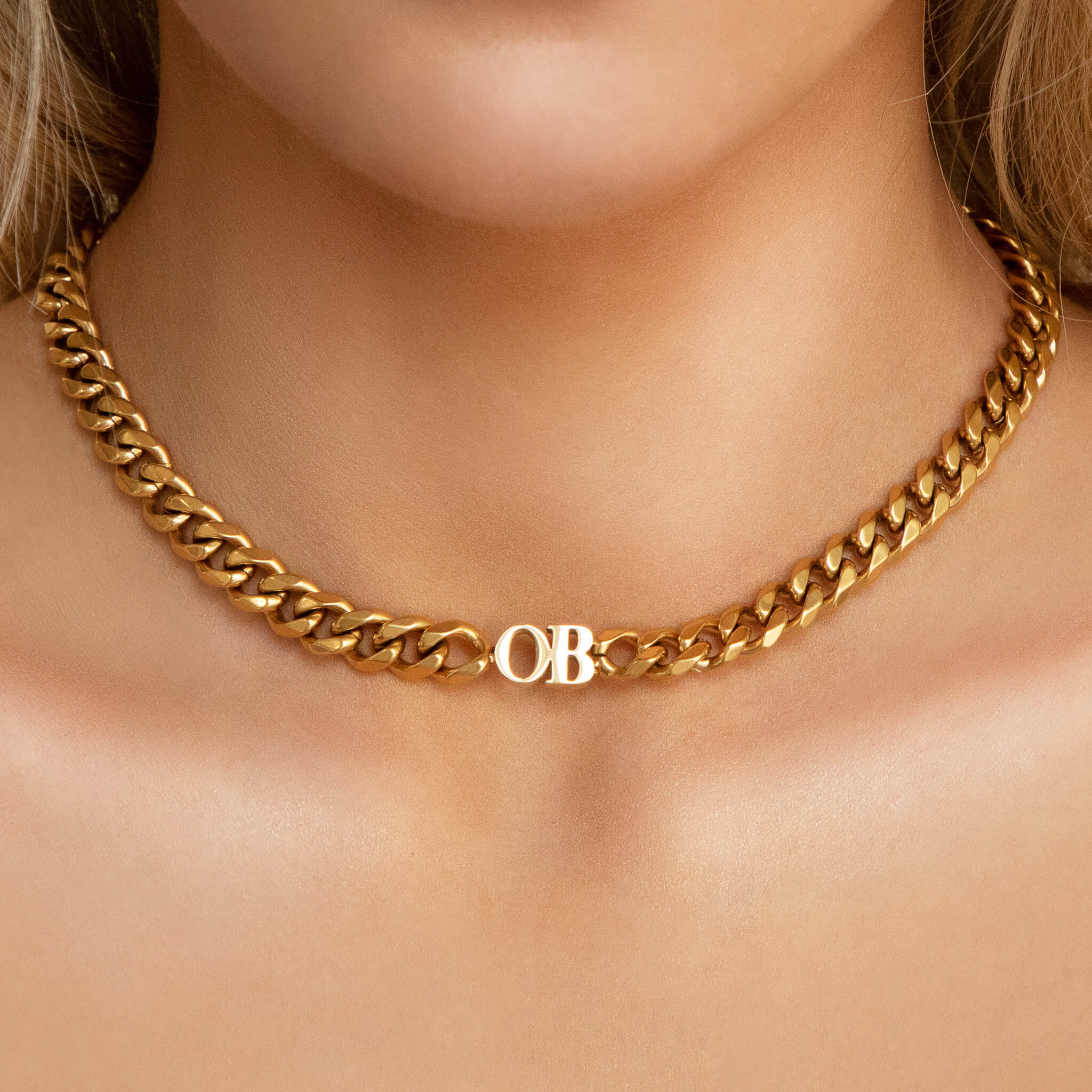 Initial Choker (Gold) - Image 13