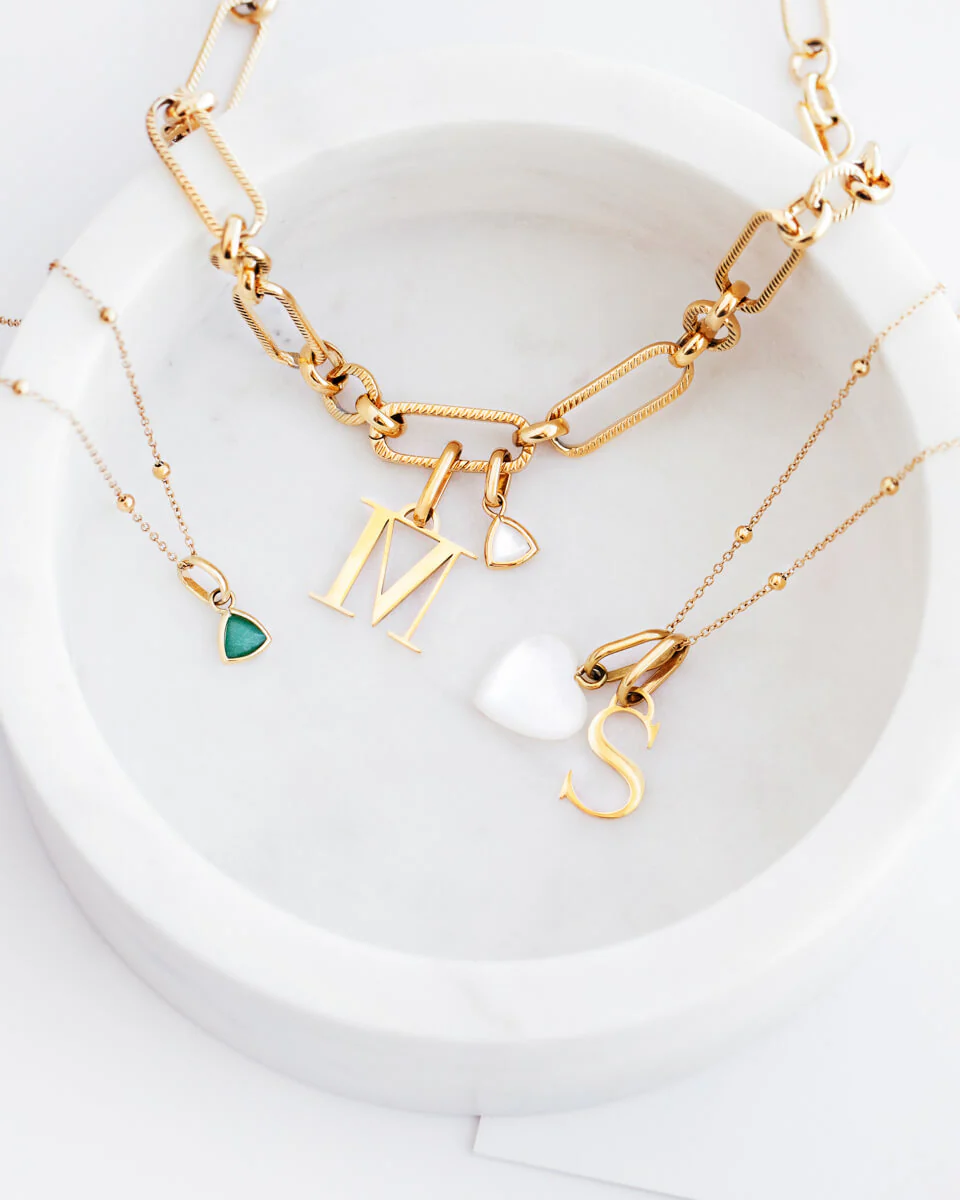 Letter Pendant (Gold) - Image 5