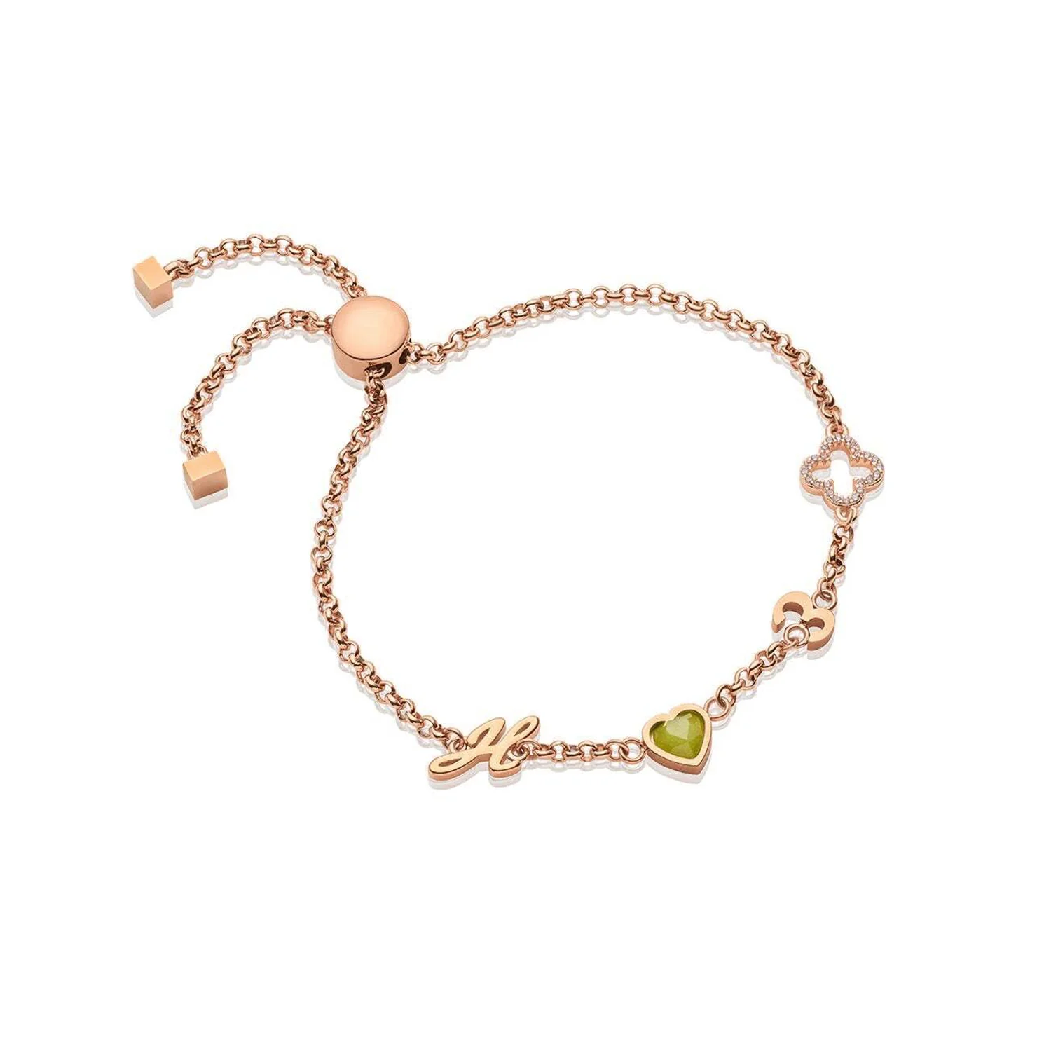 Made Mine Charm Bracelet (Rose Gold) - Image 8