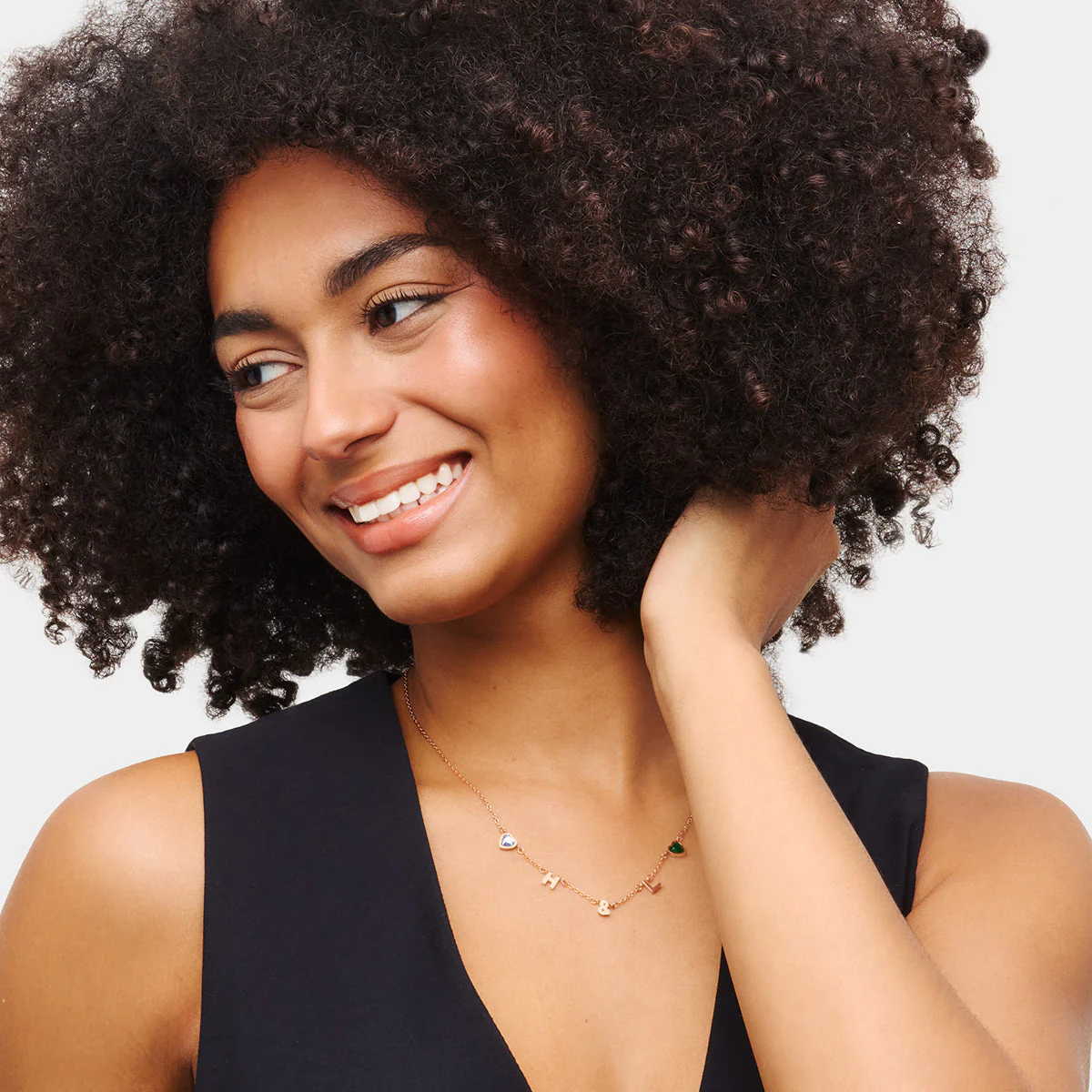 Made Mine Charm Necklace (Rose Gold) - Image 3