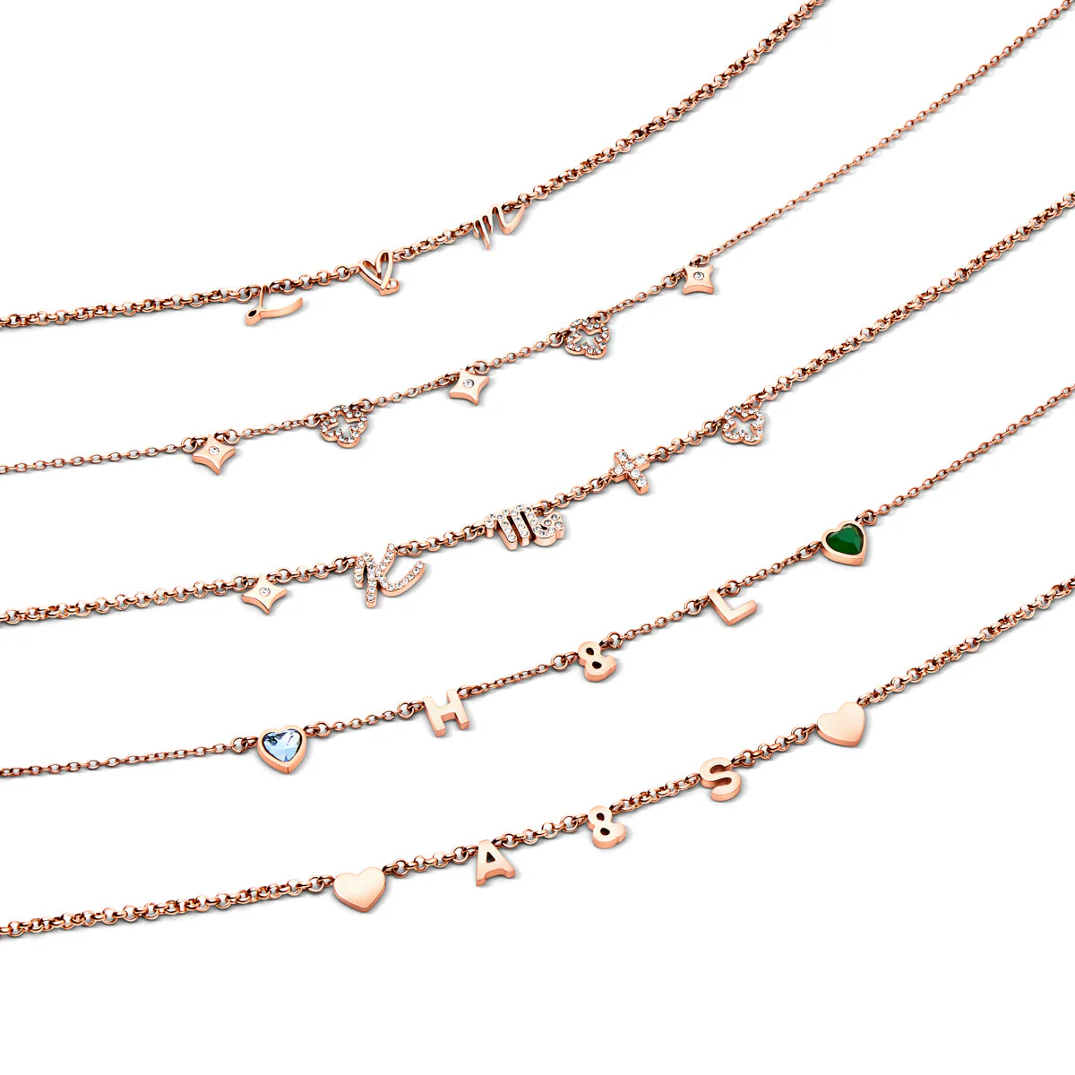 Made Mine Charm Necklace (Rose Gold) - Image 5