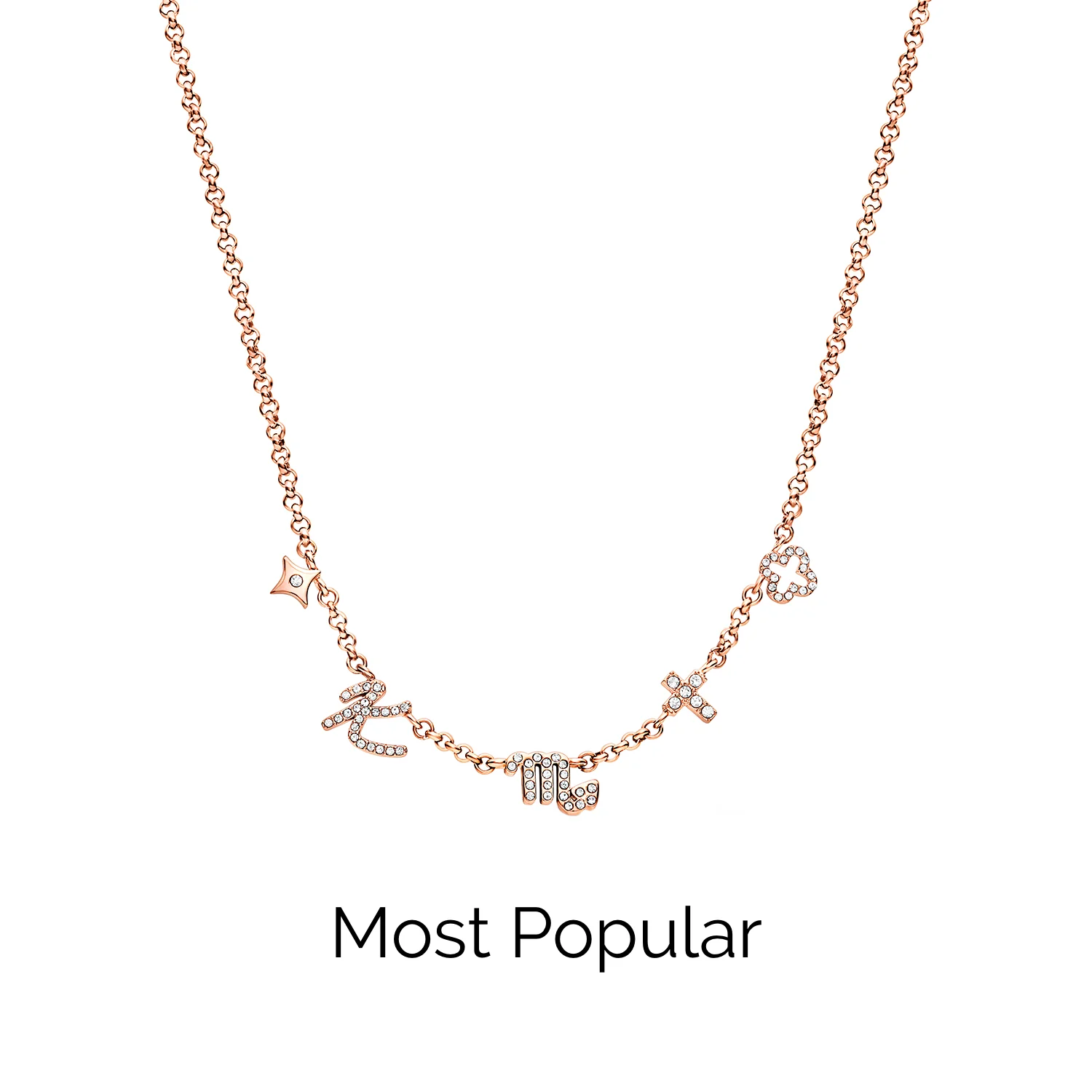 Made Mine Charm Necklace (Rose Gold) - Image 8