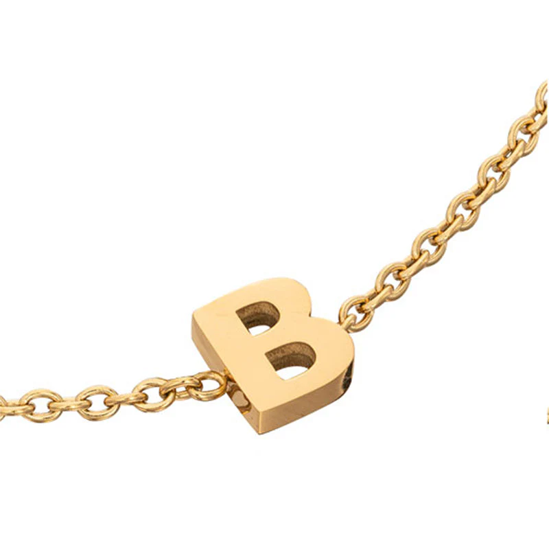 Initial Bracelet (Gold) - Image 11