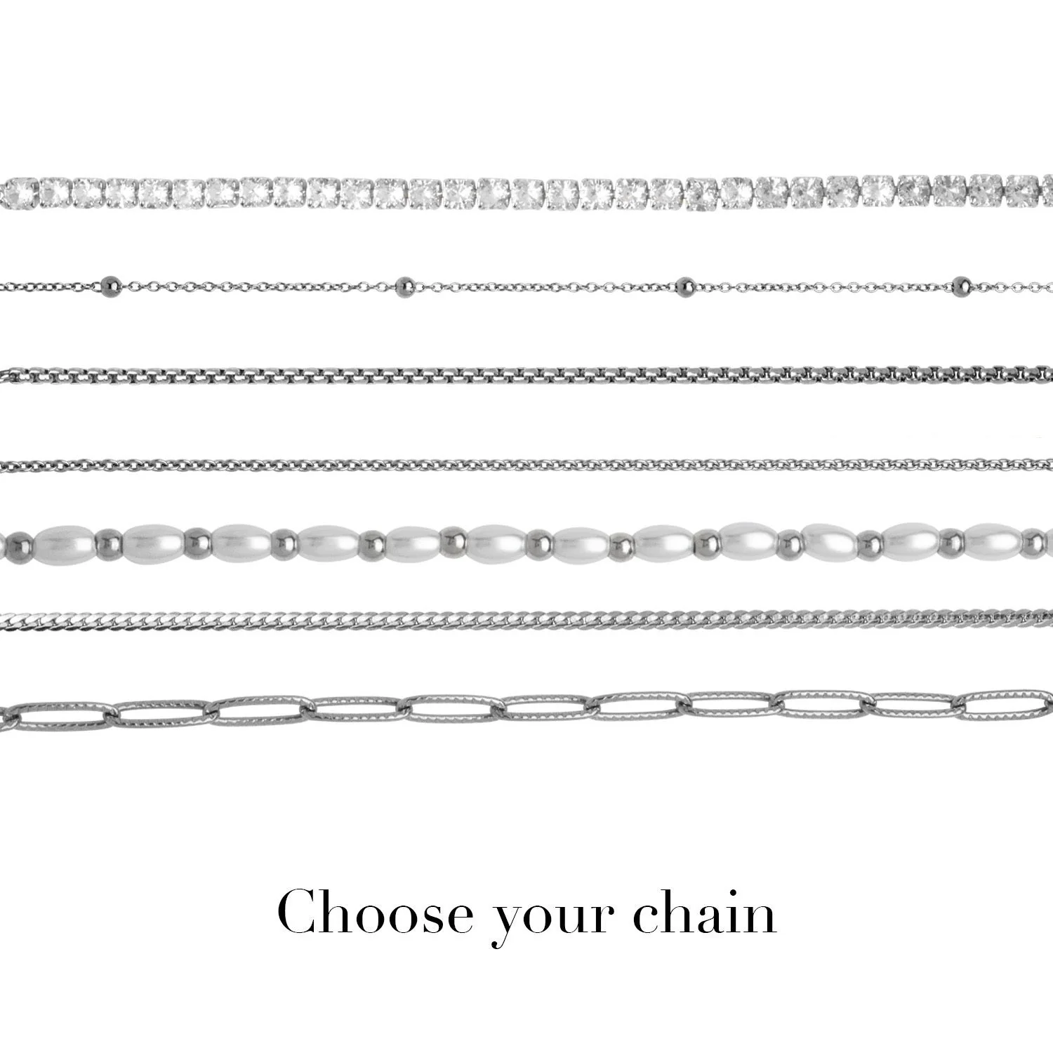 Mini Signature Name Bracelet (Silver) - Image 5