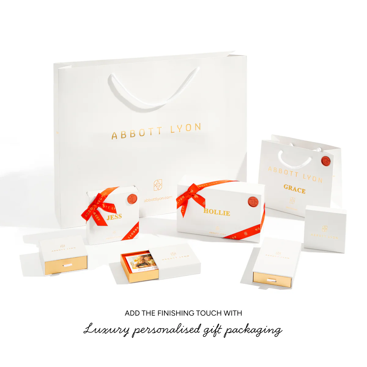 Personalised Initial & Droplet Birthstone Necklace (Rose Gold) - Image 9