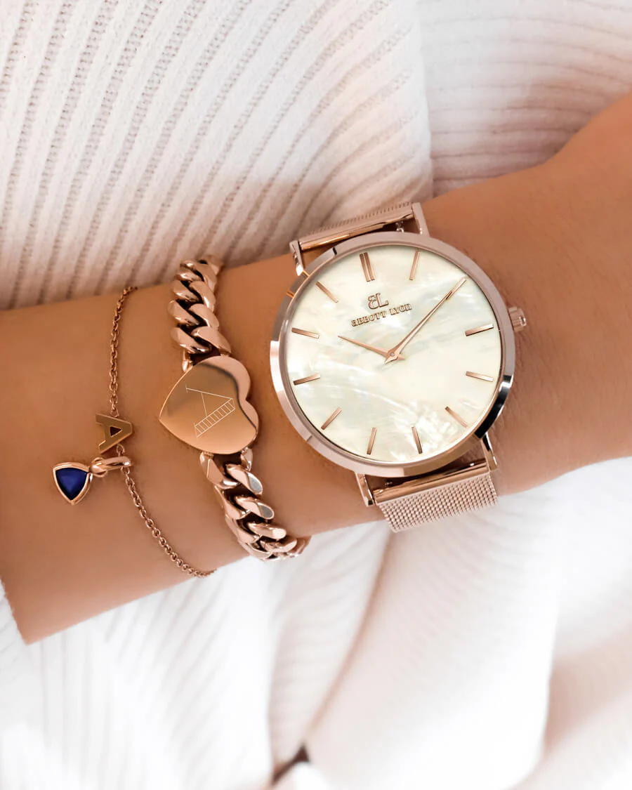 Initial Bracelet (Rose Gold) - Image 4