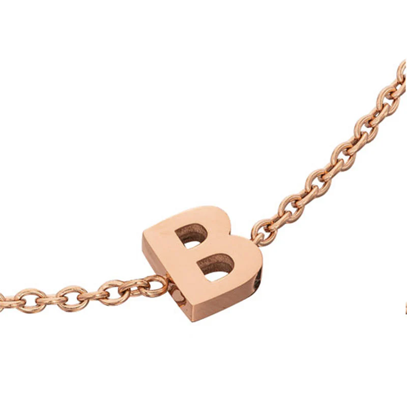 Initial Bracelet (Rose Gold) - Image 8
