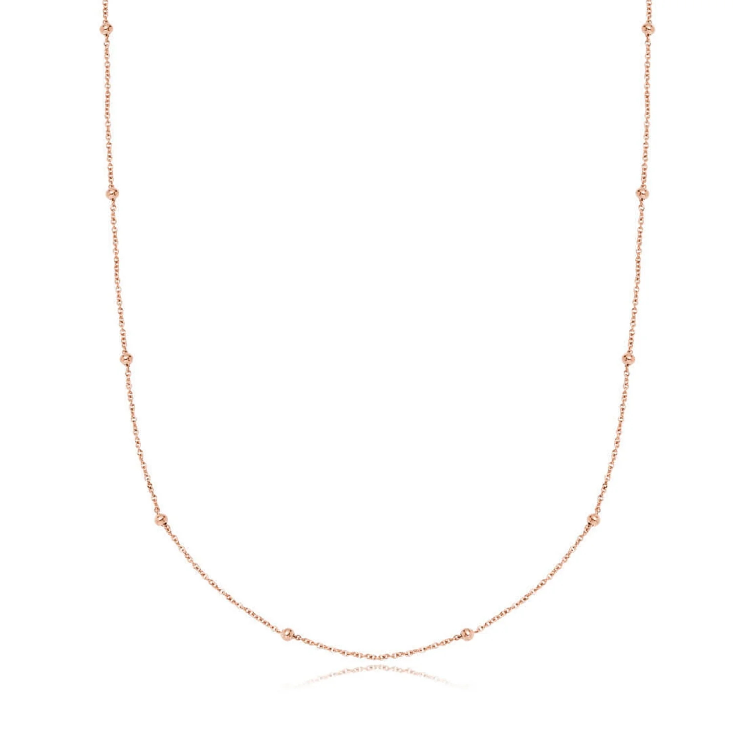 Initial Necklace (Rose Gold) - Image 11