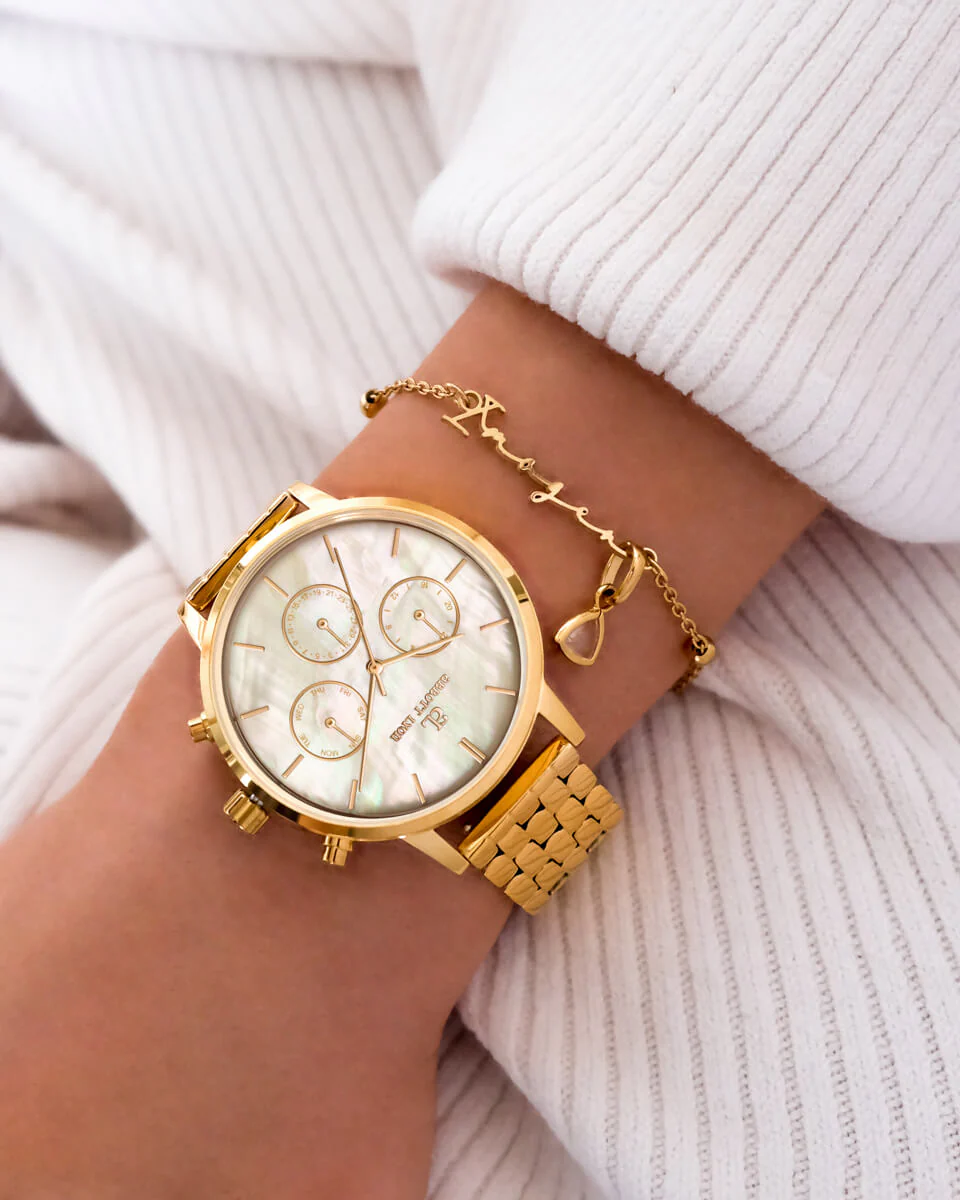 Signature Name Bracelet (Gold) - Image 6