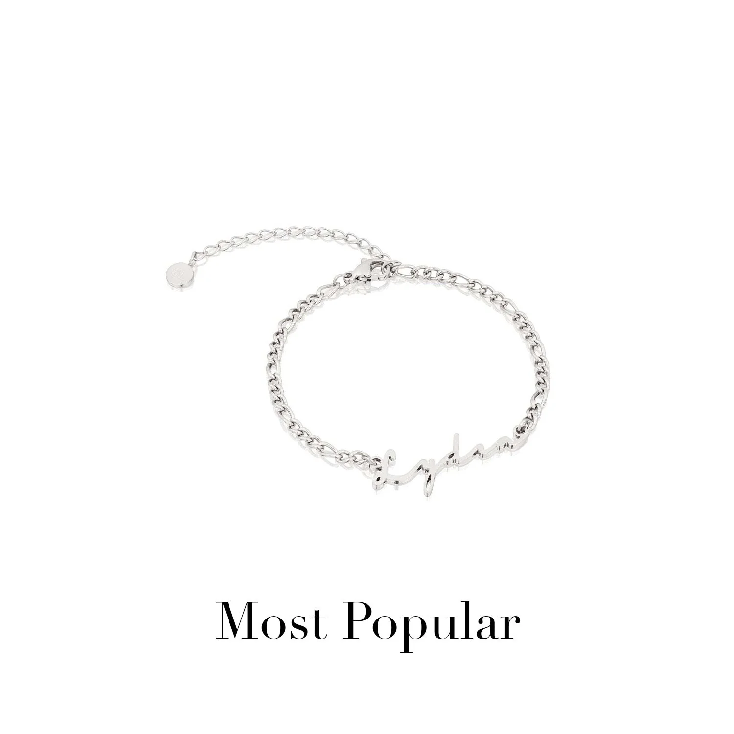 Signature Name Bracelet (Silver) - Image 17
