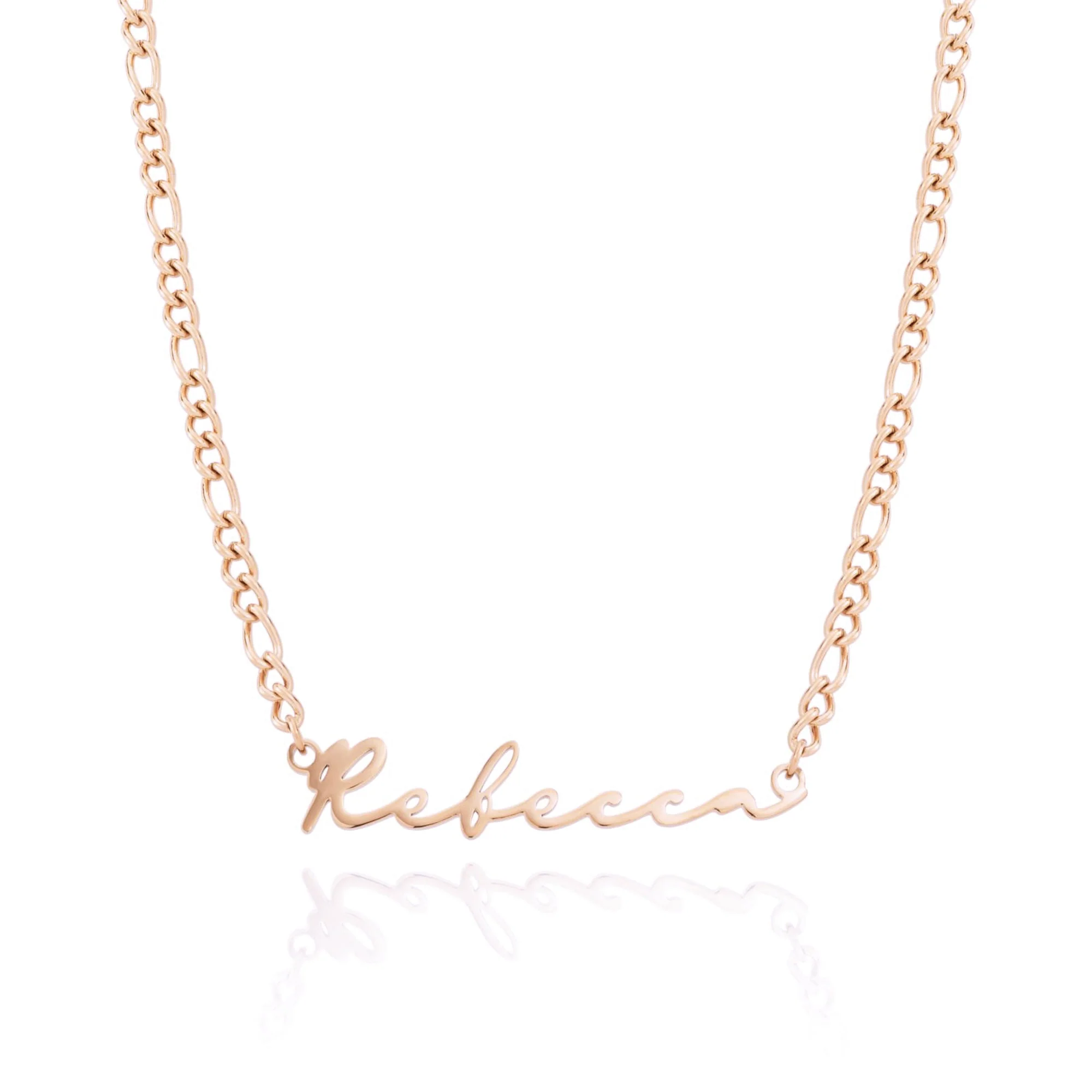 Signature Name Necklace (Rose Gold) - Image 8