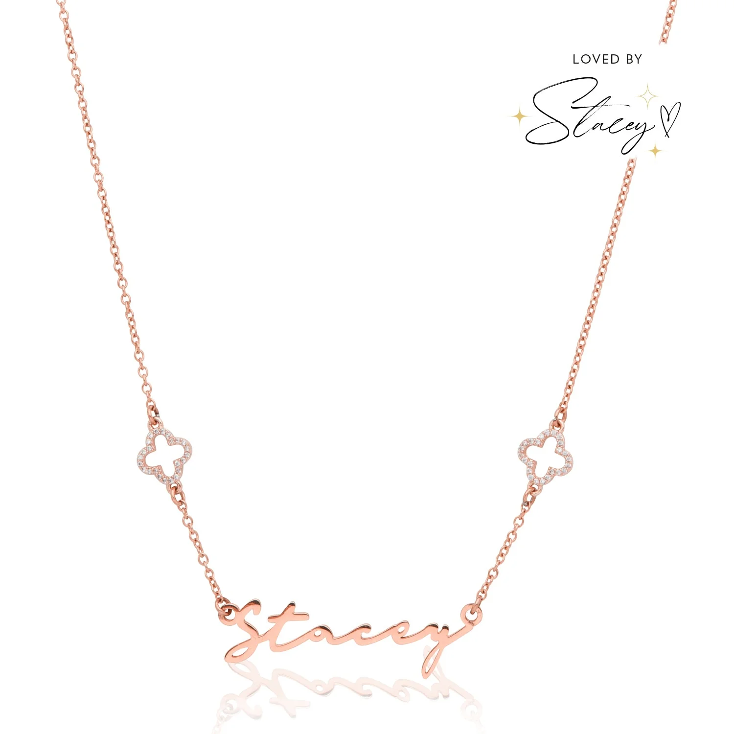 Signature Name Necklace (Rose Gold) - Image 13