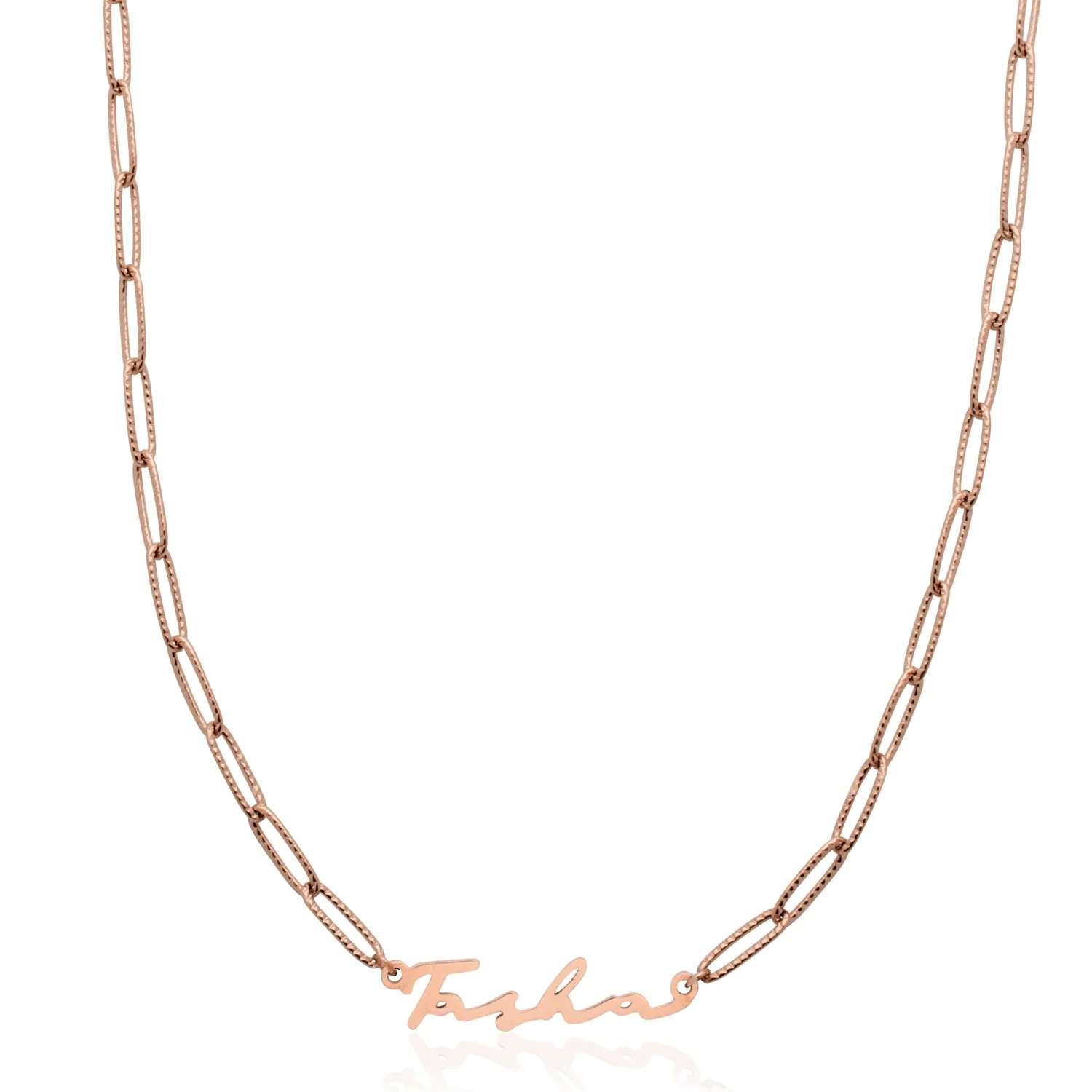 Signature Name Necklace (Rose Gold) - Image 16