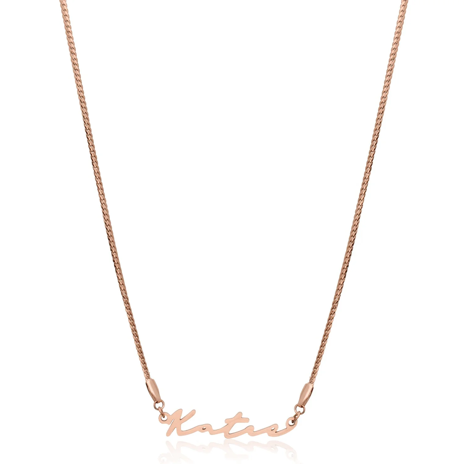 Signature Name Necklace (Rose Gold) - Image 17