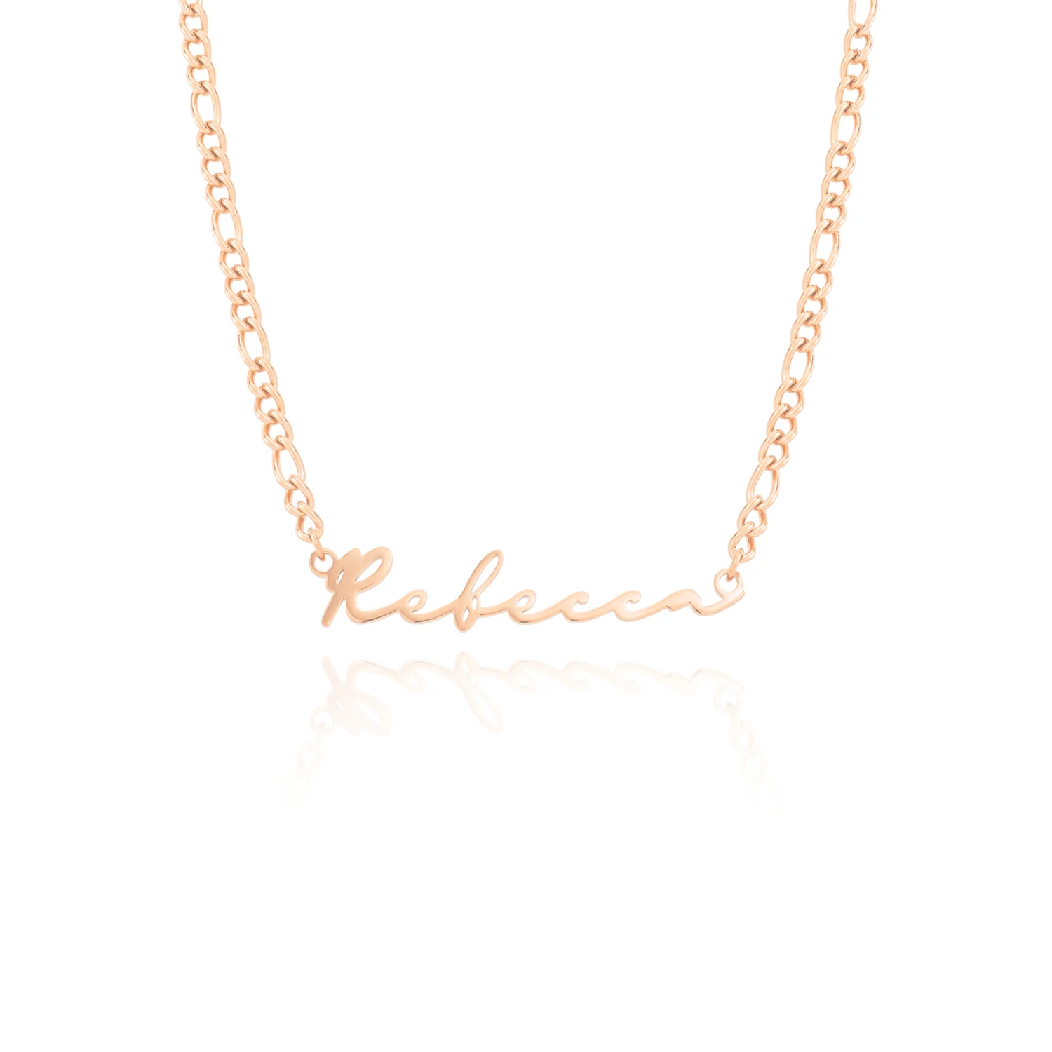 Signature Name Necklace (Rose Gold) - Image 23