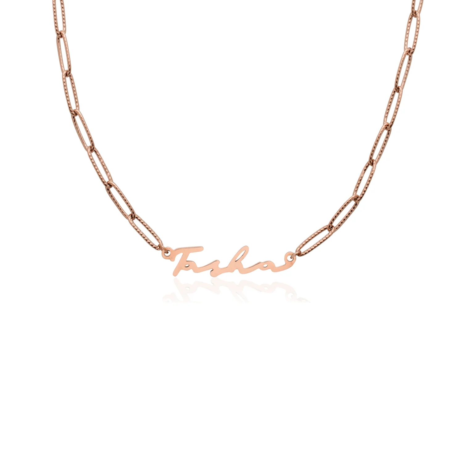 Signature Name Necklace (Rose Gold) - Image 27