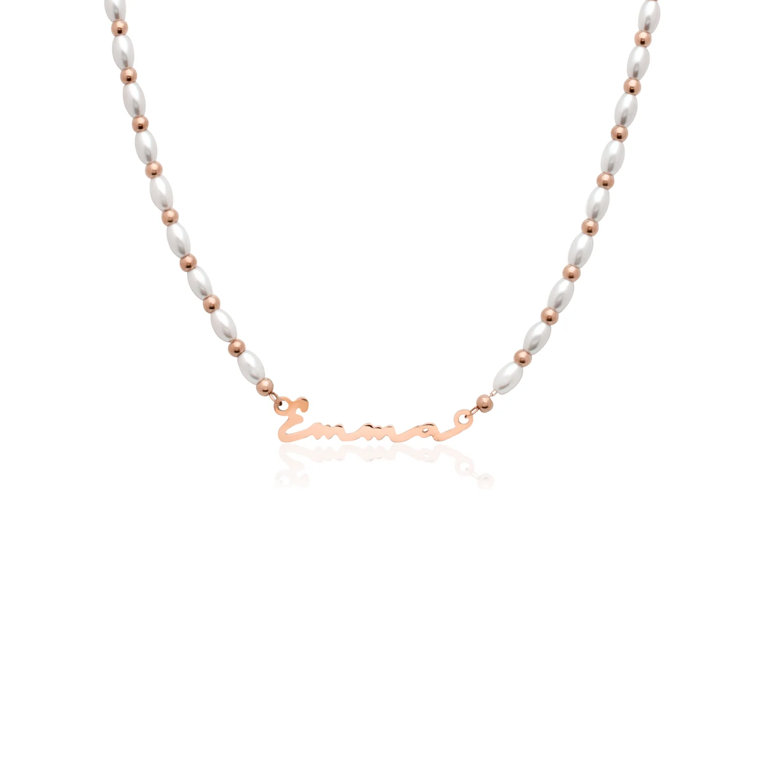 Signature Name Necklace (Rose Gold) - Image 29