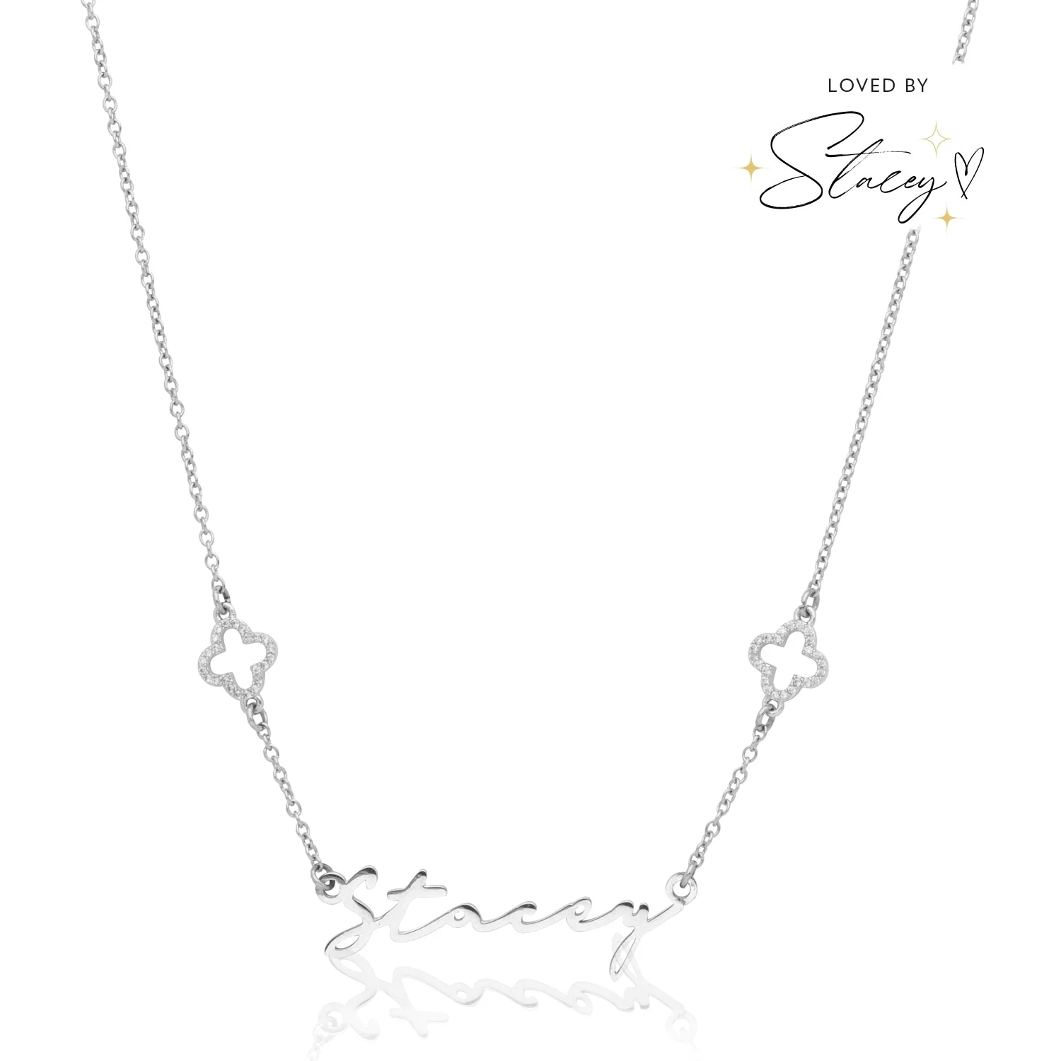 Signature Name Necklace (Silver) - Image 16