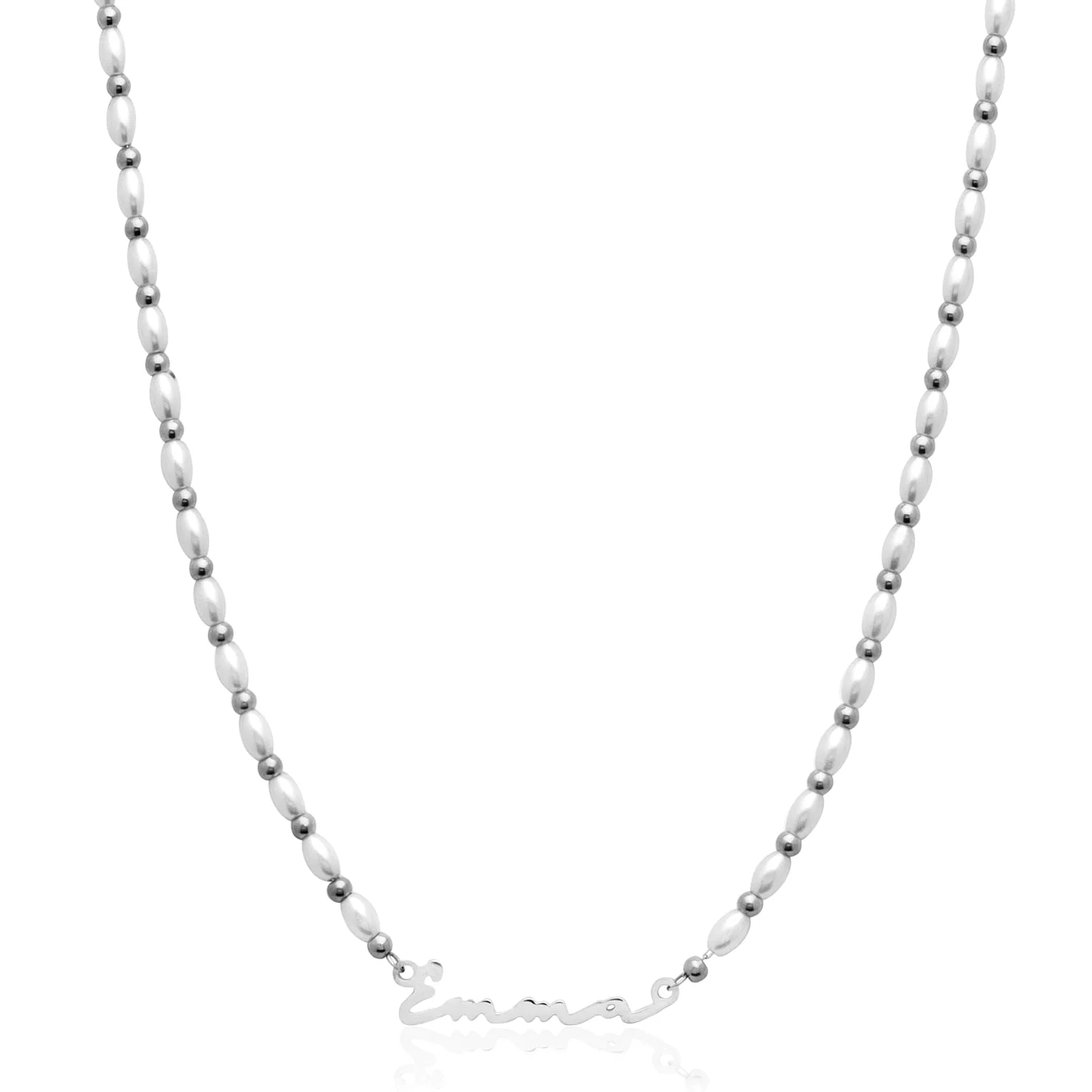 Signature Name Necklace (Silver) - Image 19