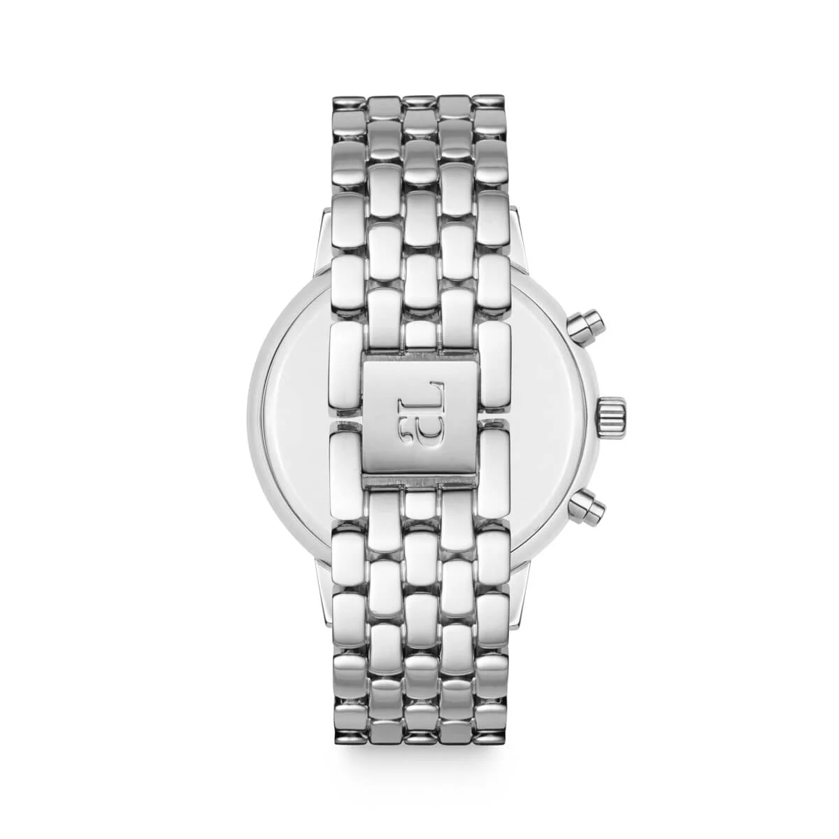 Silver Pearl Link Nueva 40 Watch - Image 3