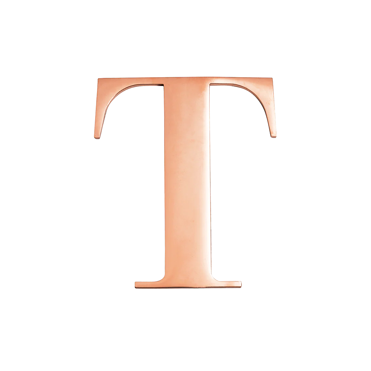 Rose Gold Small Metal Letter - Image 20