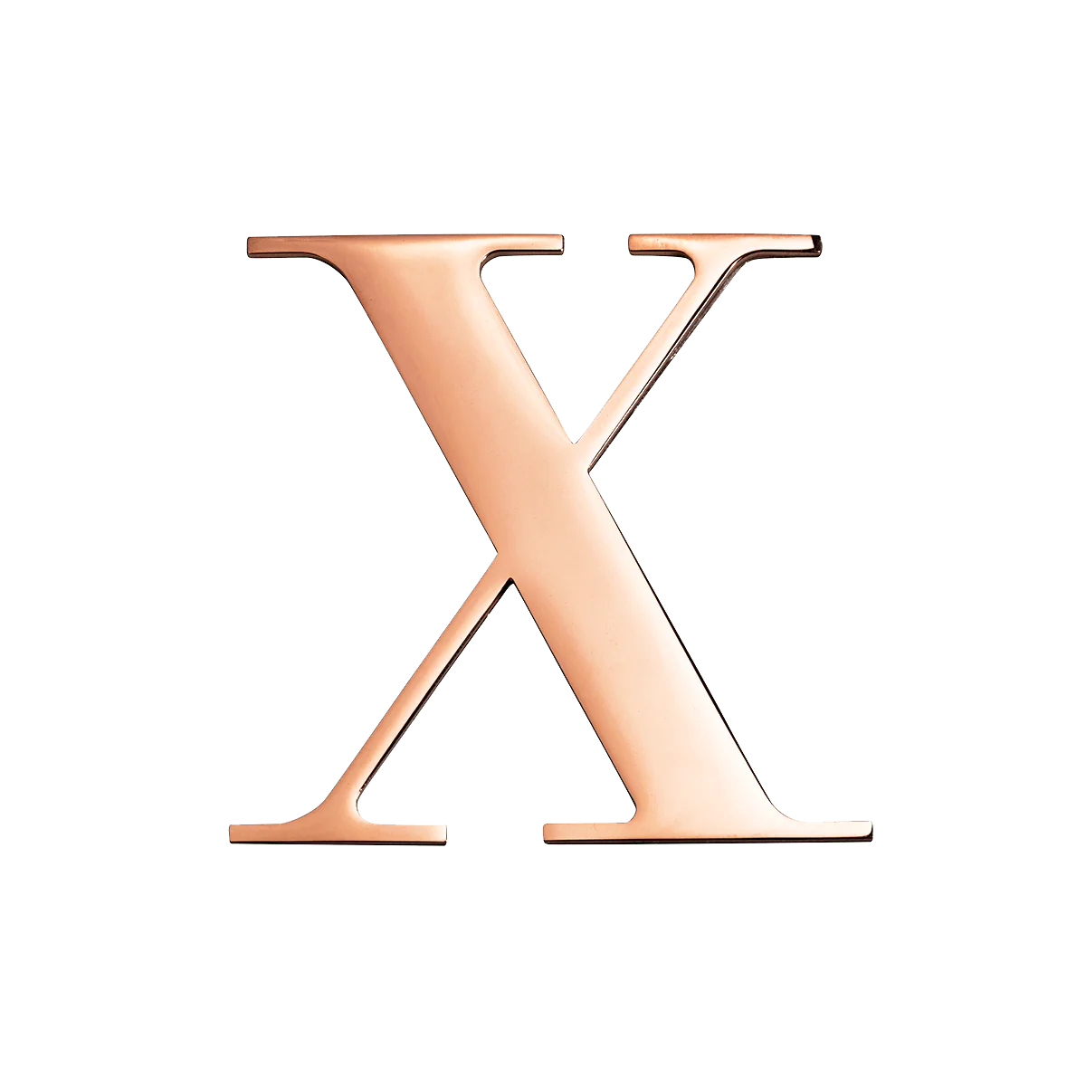 Rose Gold Small Metal Letter - Image 24