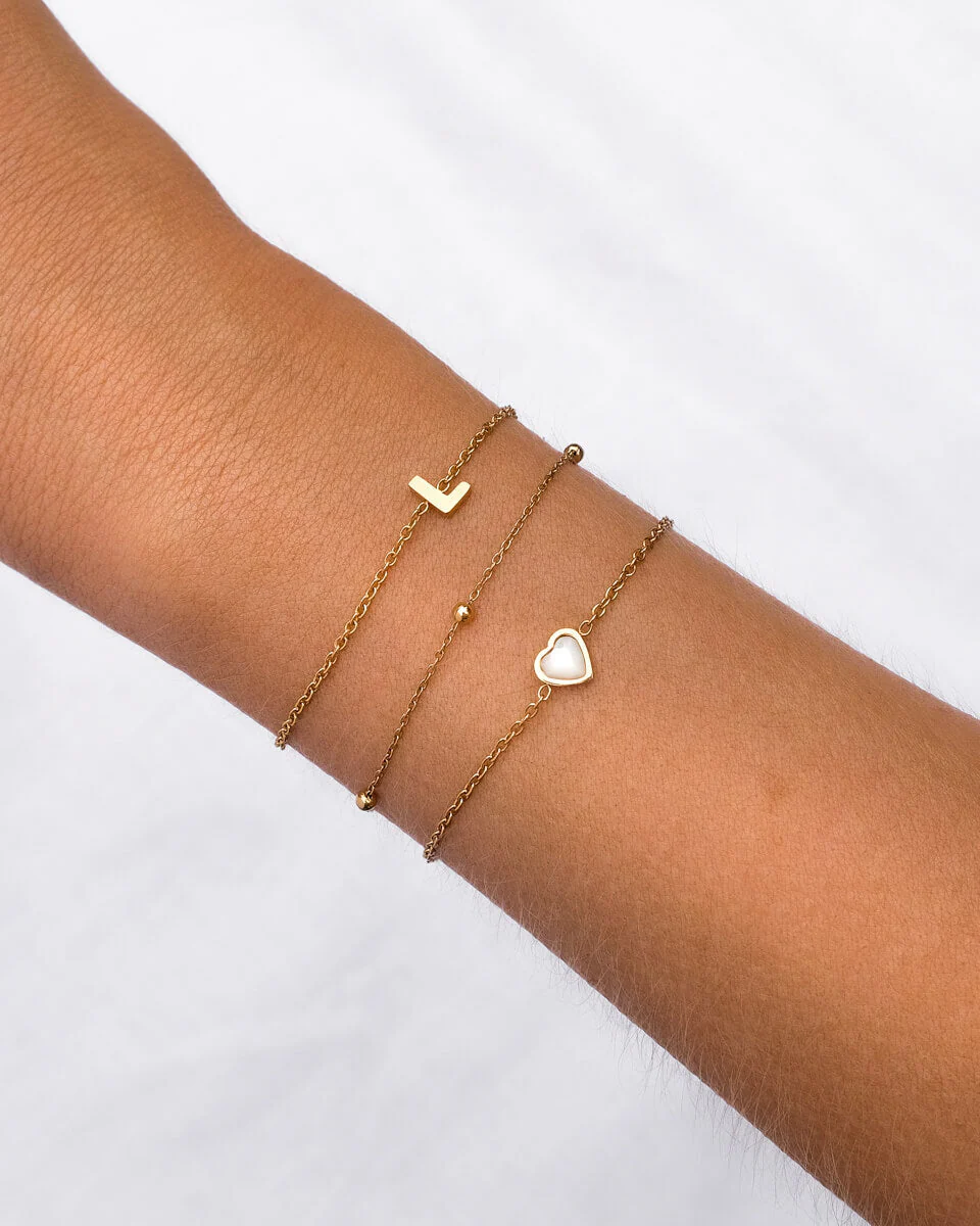 Sphere Chain Bracelet (Gold) - Image 3