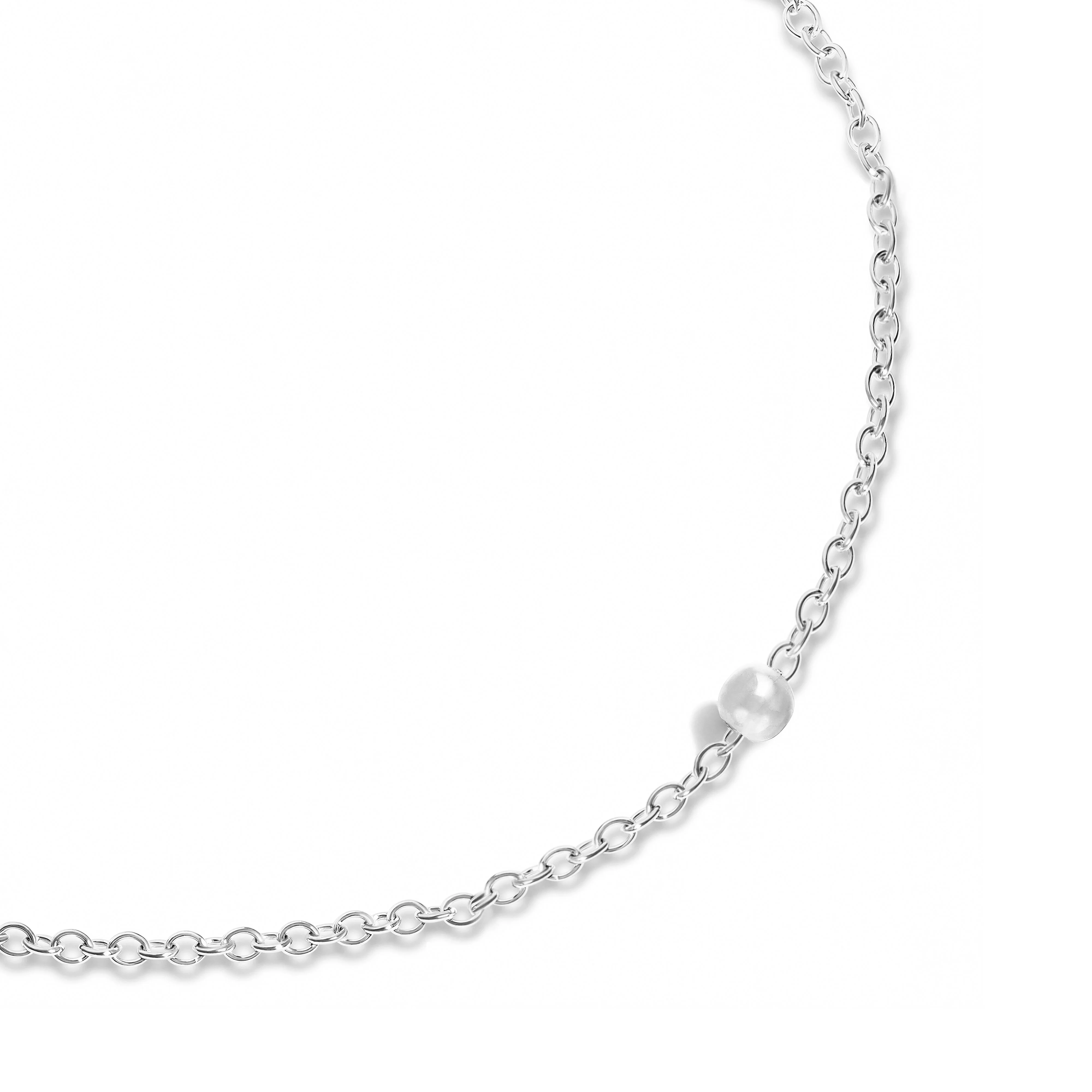 Sphere Chain Bracelet (Silver) - Image 3